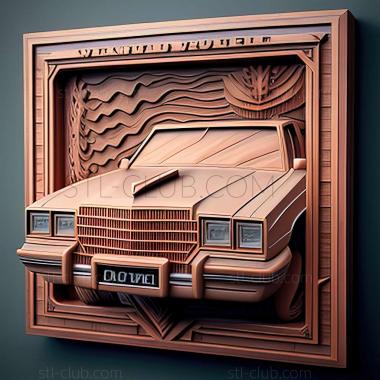 3D model Cadillac Deville 1985 1993 (STL)